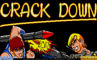 Crack Down screenshot 3 for Atari ST